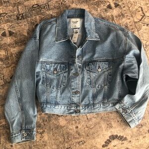 Abercrombie blue Jean jacket